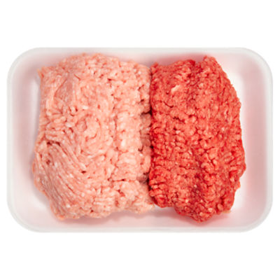 Fresh Ground Beef Ground Beef & Pork, 1 pound