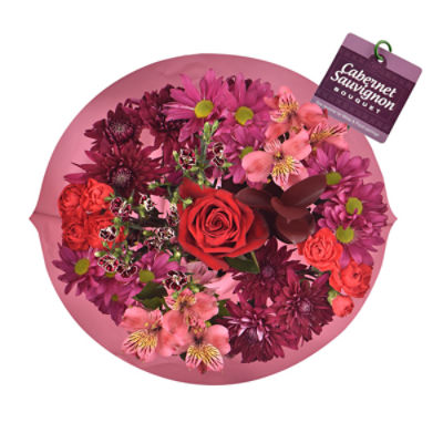 The Floral Shoppe National Red Wine Day Bouquet