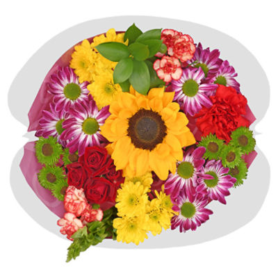 The Floral Shoppe Fiery Summer Bouquet