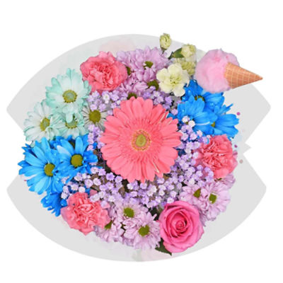 The Floral Shoppe Every Day is "Sundae" Bouquet, Colors May Vary