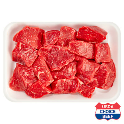 USDA Choice Beef, Round Stew Meat