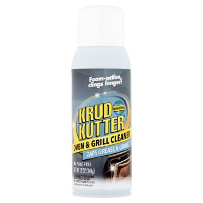 Krud Kutter Zaps Grease & Grime Oven & Grill Cleaner, 12 oz