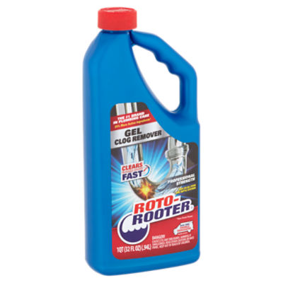 RotoRooter Professional Strength Gel Clog Remover, 32 fl oz