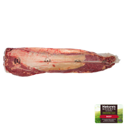 Nature's Reserve Beef Whole Beef Tenderloin, Boneless, Product of Australia, Average Weight 5 lb Pack