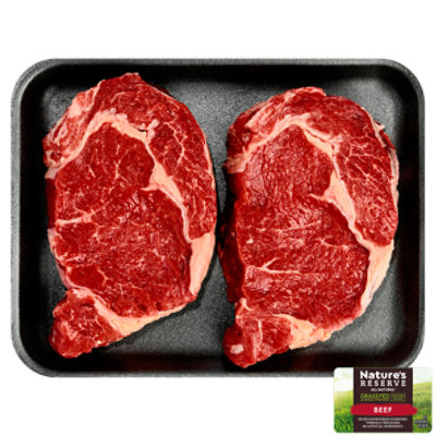 Nature's Reserve Beef Grass Fed Ribeye Steak, Boneless, Product of Australia, Average Weight 1.5 lb