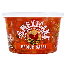 La Mexicana Medium Salsa, 16 oz, 16 Ounce