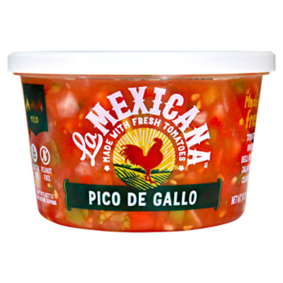La Mexicana Mild Pico De Gallo Salsa, 16 oz, 16 Ounce
