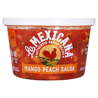 La Mexicana Mild Mango Peach Salsa, 16 oz ShopRite