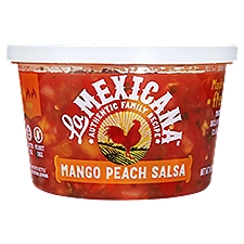 La Mexicana Mild Mango Peach Salsa, 16 oz