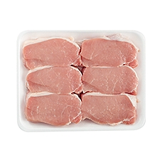 Fresh Boneless Center Cut Pork Chops, Family Pack, 3 Pound