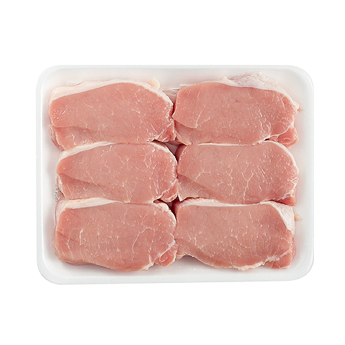 Fresh Boneless Center Cut Pork Chops, Family Pack