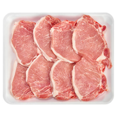 Bone-In Center Cut, Thin Pork Chop, Family Pack, 2 Pound