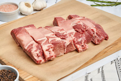 Fresh Bone-In, Pork Rib Ends for BBQ, Family Pack, 2 pound