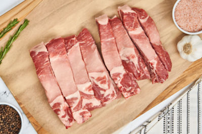 Fresh Bone-In, Pork Rib Ends for BBQ, Family Pack, 2 pound