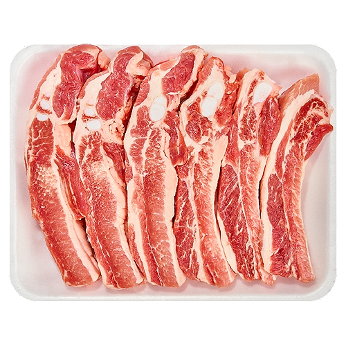 Pork Spare Rib, Sliced, Family Pack, 3 pound