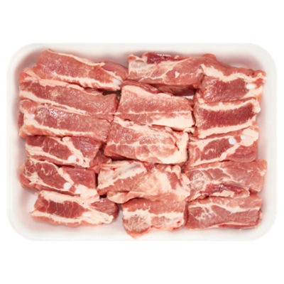 Fresh Pork Spare Rib Riblets, 2 Pound