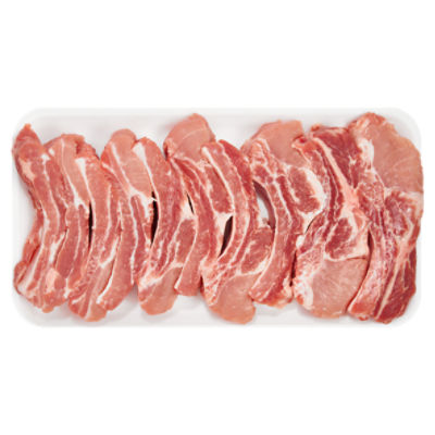 Frozen/Previously Frozen Pork Loin Baby Back Ribs, Bone In, Sliced, Average Weight 1.25 lb Pack