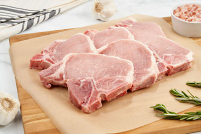 Chairman's Reserve Prime Center Cut Pork Loin Chops, Bone In, Family Pack, Average Weight 3.5 lb Pac