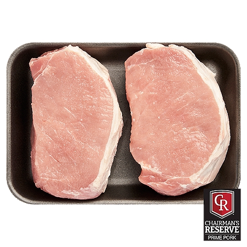 Each package comes with 2-3 thick sliced pork chops and on avg. 1.75/lb. Cut 1-1/2 inch