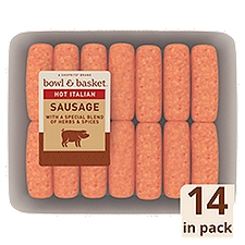 Bowl & Basket Hot Italian Sausage, 2.5-3 LB