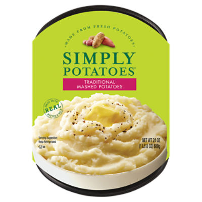 Simply Potatoes Traditional Mashed Potatoes, 24 oz