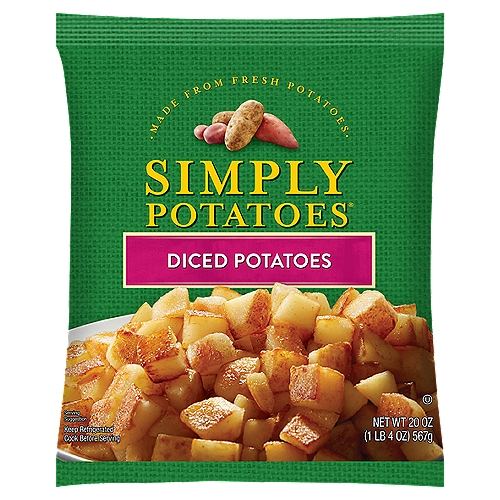 Simply Potatoes Diced Potatoes, 20 oz