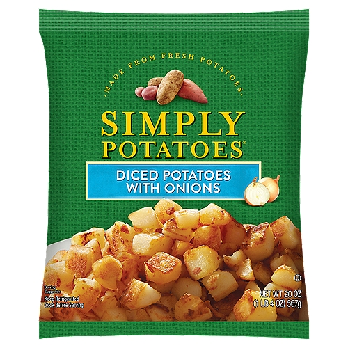 Simply Potatoes Diced Potatoes with Onions, 20 oz