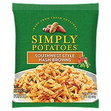 Simply Potatoes Hash Browns, Southwest Style, 20 Ounce