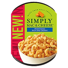 Simply Mac & Cheese Traditional Rich and Creamy, 20 Ounce