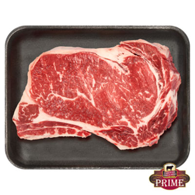 Certified Angus Prime Beef Bone-In Rib Steak, 1 pound
