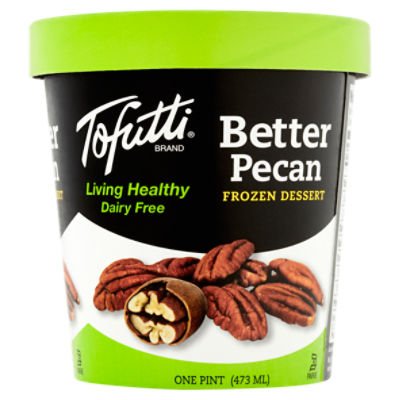 Tofutti Better Pecan Frozen Dessert, one pint