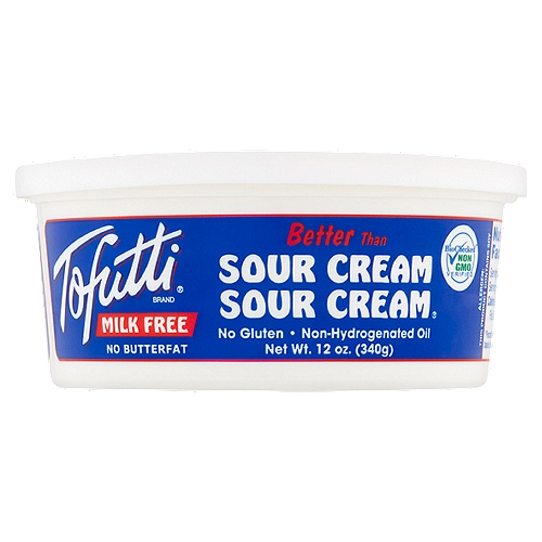 Tofutti Better Than Sour Cream Milk Free Sour Cream, 12 oz