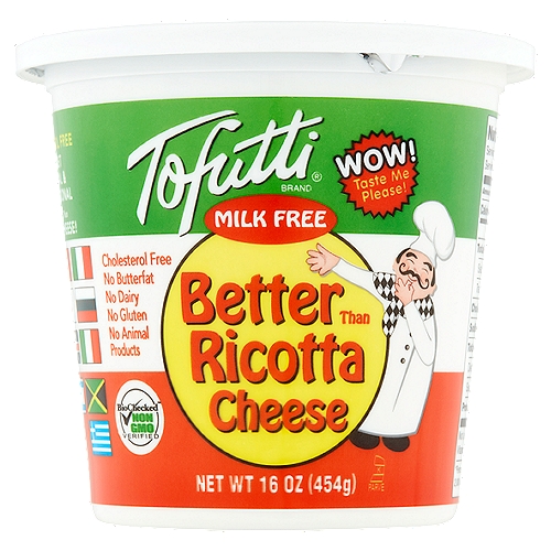 Tofutti Better Than Ricotta Cheese, 16 oz