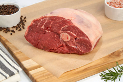 Fresh American Lamb Leg Butt Half, Bone In, Average Weight 4 lb Pack