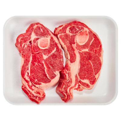 USDA Choice American Lamb Shoulder Round Bone Chop, 1.8 pound