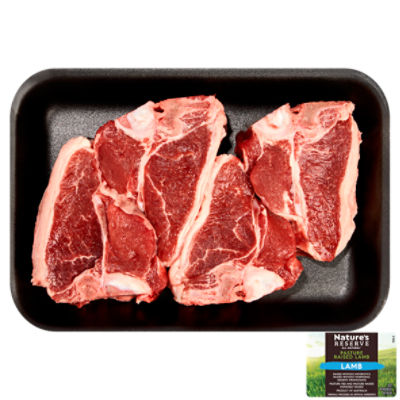 Nature's Reserve Australian Lamb Loin Chops, Bone In