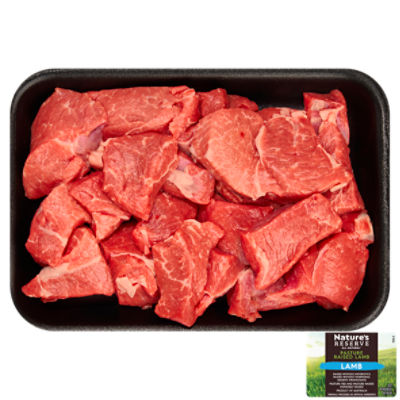 Nature's Reserve Grass Fed Lamb Neck for Stewing, 0.8 Pound