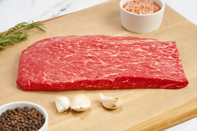 Certified Angus Beef, Top Blade, Flat Iron, London Broil Steak