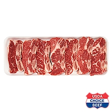 USDA Choice Beef, Beef Flanken Ribs, 1 Pound