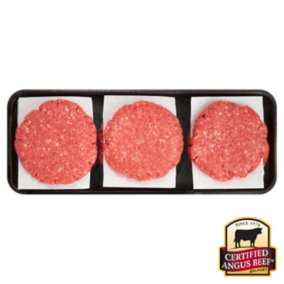 Certified Angus Beef, 85% Lean Ground Beef Patties