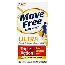 Move Free Ultra Triple Action, Coated Tablets, 30 Each