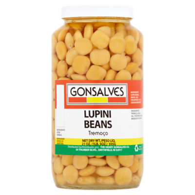 Gonsalves Lupini Beans, 21 oz