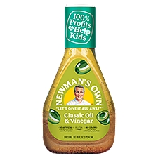 Newman's Own Classic Oil & Vinegar, Dressing, 16 Fluid ounce