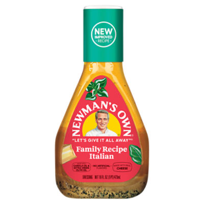 Newman's Own Family Recipe Italian, Dressing