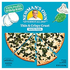 Newman's Own White Thin and Crispy, Pizza, 15.1 Ounce