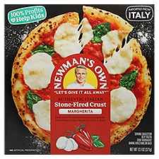 Newman's Own Margherita Stone-Fired Crust Pizza, 13.1 oz