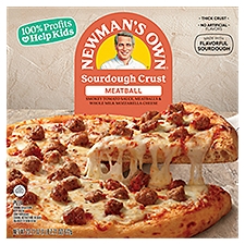 Newman's Own Sourdough Crust Meatball Pizza, 23.71 oz