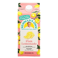 Newman's Own Pink Lemonade, 59 fl oz, 59 Fluid ounce