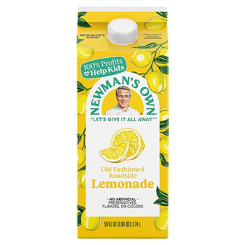 Newman's Own Old Fashioned Roadside Lemonade, 59 fl oz