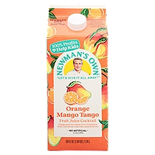 Newman's Own Juice Cocktail - Orange Mango Tango, 64 fl oz